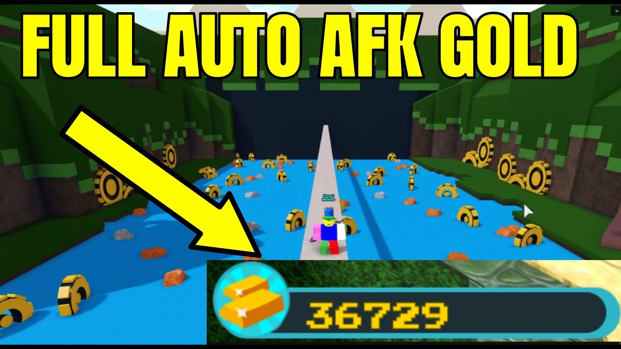 How to make a gold farm in build a boat