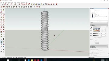 MODELING A SCREW | THREADED ROD