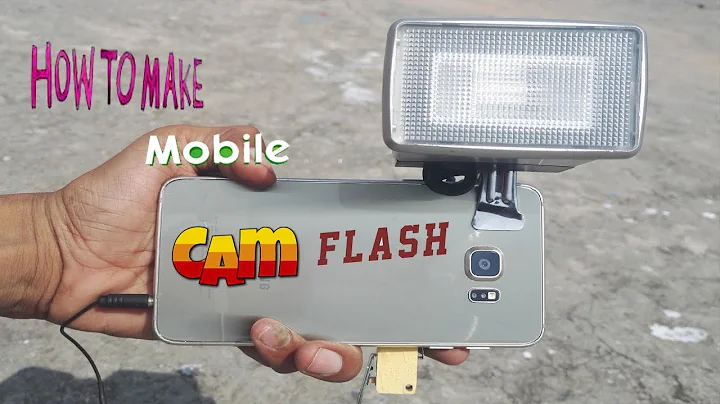 How to make a flash using DSLR camera flash  Use flash for all phones || by 1 trick