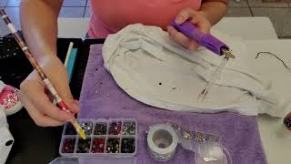 HOW TO BEDAZZLE THINGS | HOW TO JEWEL STUFF | DIFFERENT JEWEL TOOLS