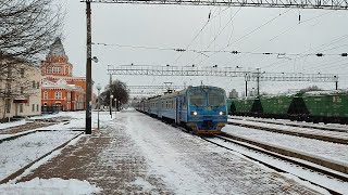 ЕД9М-0071 ЕД9М-0077 | Поїзд № 879 Київ - Славутич