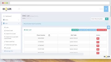 How to import DNC list?