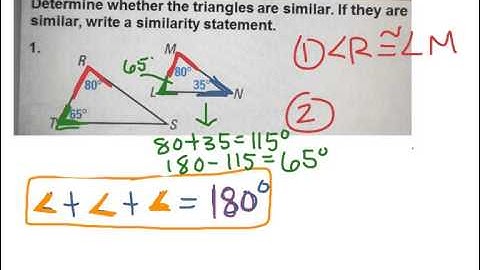 Angle-angle similarity postulate