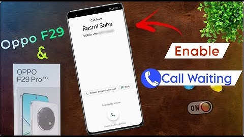 Oppo F29 / F29 Pro: How to Enable Call Waiting ⚡ Oppo F29 Pro Call Waiting Activate Kaise Kare