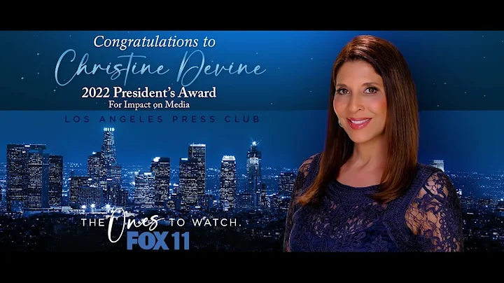 FOX 11's Christine Devine: 2022 Honoree of the Pre...