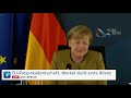 Kanzlerin Merkel mit erster Bilanz zu deutschem EU-Ratsvorsitz