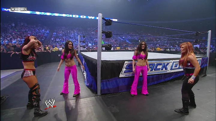 Nikki Bella makes her debut as The Bella Twins' se...