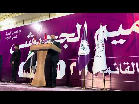 مروان الطائي يصل إلى ناحيه زمار لحضور مؤتمر الاستاذ صميم الجحيشي