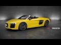 Audi R8 Spyder V10 Audi анимация в 4к