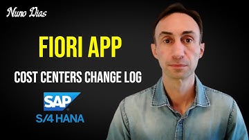 How to Navigate in the Change Log Cost Centers FIORI App: SAP S/4 HANA
