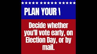 FIVE tips for FIRST TIME VOTERS! #vote2024 #voteohio #firsttimevoter