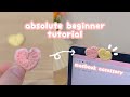 Crochet heart  how to crochet a heart  crochet for absolute beginner  easy crochet tiny heart