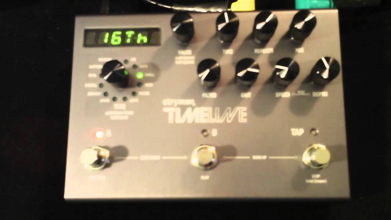 Strymon Timeline Delay - Swell - BASS DEMO