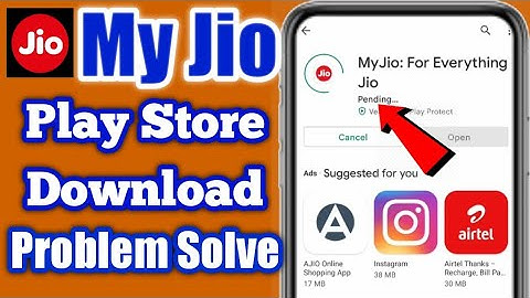 My Jio download problem solved in play store | not install my jio app