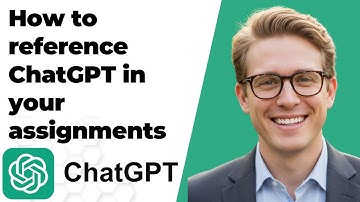 How to reference ChatGPT in your assignments FULL GUIDE 2025)