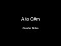 Key of E - A to C sharp minor | Beginner Guitar Transition Practice (Quarter Notes)