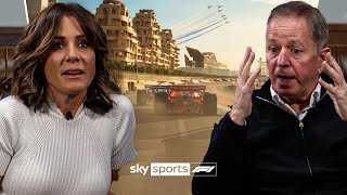 Martin Brundle and Natalie Pinkham REACT to the GREATEST TRACK ON EARTH!