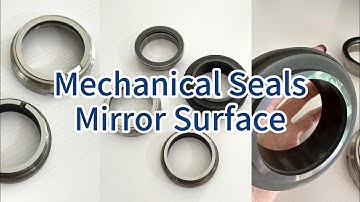 Lapping and polishing of single mirror surface of mechanical seal ring