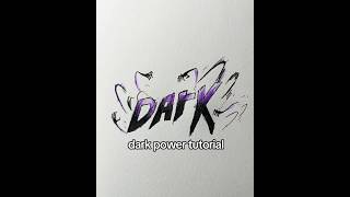Dark Power Tutorial Stickman