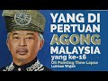 Yang dipertuan agong malaysia yang ke16 alsultan abdullah oil painting time lapse 47