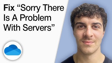 How to Fix "Sorry There Is a Problem With Onedrive Servers" [2025 Full Guide]