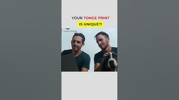 👅 Your Tongue Print is Unique?!