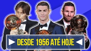 Quem são os maiores vencedores da Bola de Ouro?