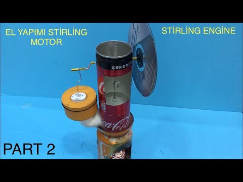 Video: Stirling Motoru Nasıl Yapılır