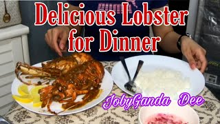 Delicious Lobster for Dinner || JobyGanda Dee