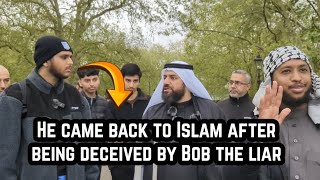 I Get Deceived By Bob The Gob! Sheikh Mohammed & Visitor Speakers Corner Sam Dawah
