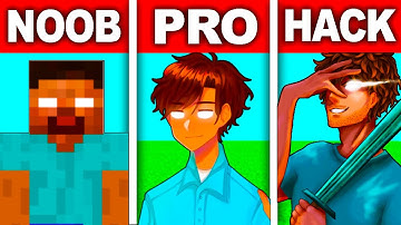 Noob vs Pro vs Hacker! Herobrine! Pixelart 2022