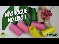 DIY | FLORES DE ROLO DE PAPEL HIGIÊNICO