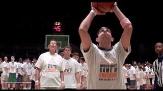 World's Largest Game of Basketball KnockOut! - Buick Arena - 2012 NCAA Final Four