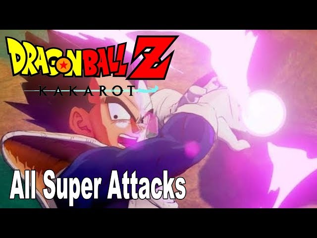 DBZ Kakarot, Vegeta - How To Use & Special Attack List