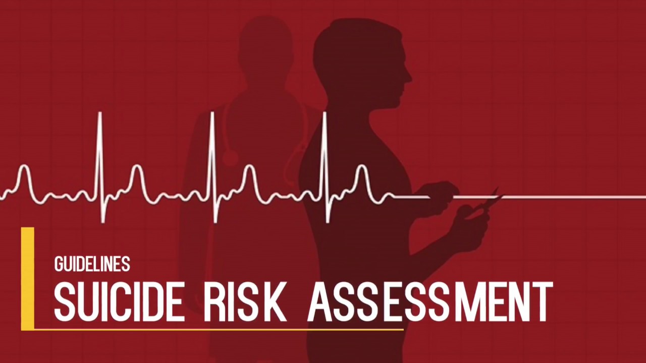 Suicide Risk Assessment Guidelines YouTube