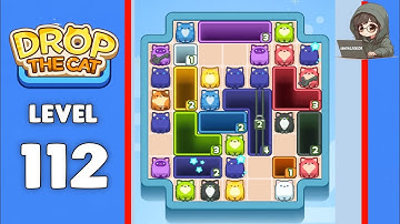 Drop The Cat level 112 solution 