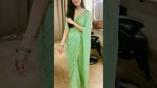 Saree Styling Guide For Short Heighted Girls #shorts #youtubeshorts #aditidesigner