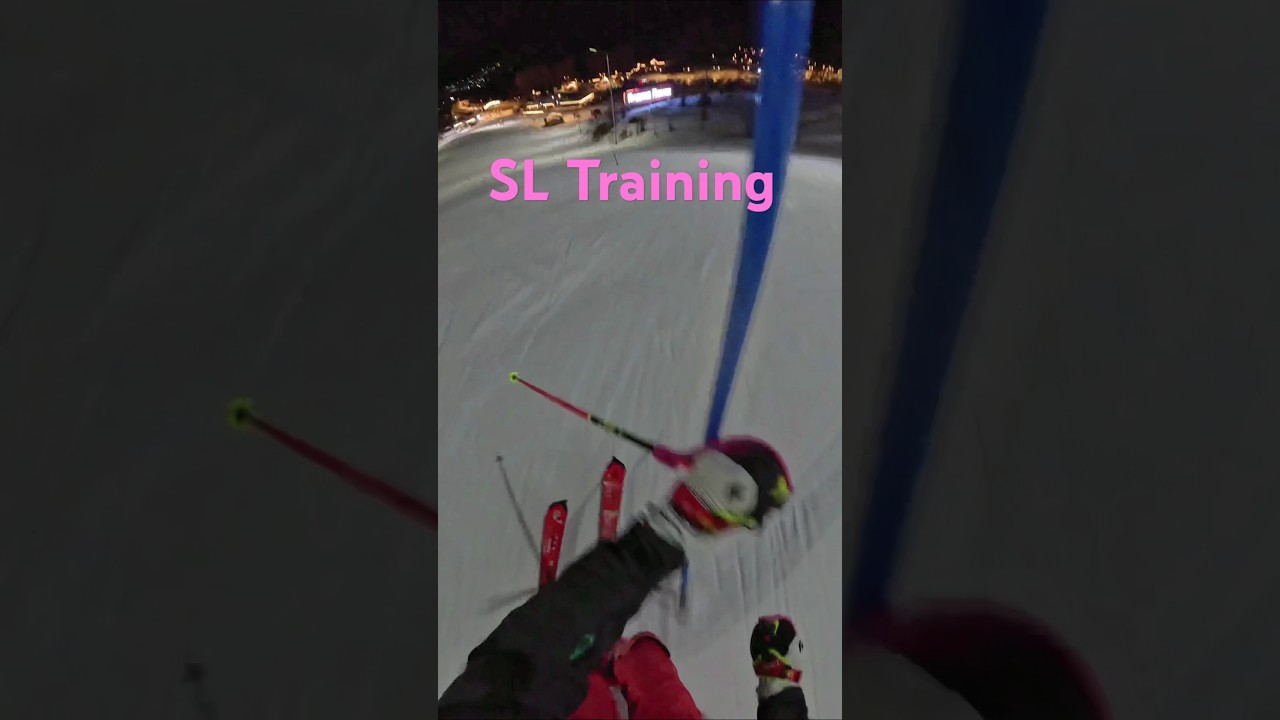 Slalom training | Тренировка слалом 