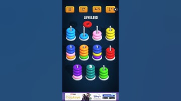 Hoop Sort Puzzle - Color Ring Stack Sorting Game Level 810 Solution