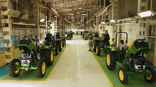 John Deere Tractor Manufacturing Journey Towards All Over The World #tractor #johndeere #tractorvide