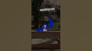 Monkey eat #shorts #gorillatag  #capuchinmonkey #capuchinvr #animation #blender3d #gorillatagmods