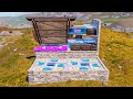 ROOF BUNKER RUST - 2x2 DESIGN " BUNKER Base Design w/ Anti-Deep - Compact Rust Base Design