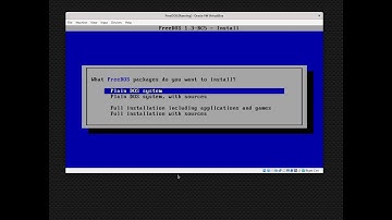 Installing FreeDOS 1.3 RC5 on VirtualBox