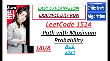 Path with Maximum Probability | Leetcode 1514 | Dijkstra Algorithm | Java Code | Developer Coder