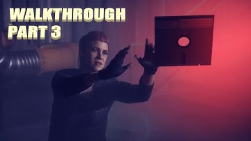 CONTROL - walkthrough gameplay part 3 - Unknown Caller (Floppy Disk, 1st boss Tommasi)
