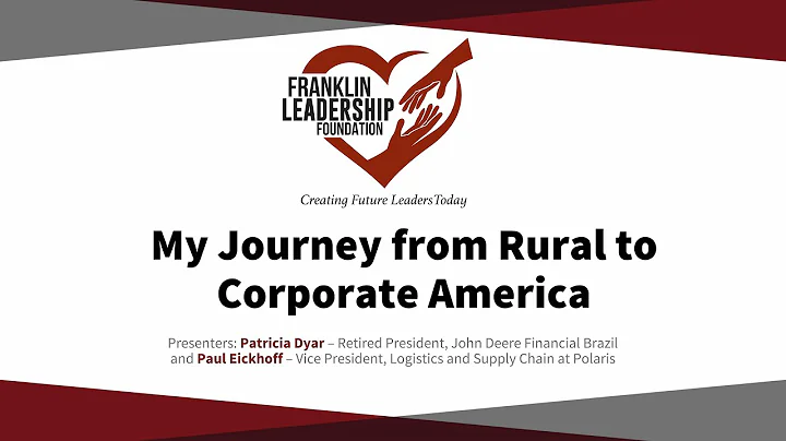 My Journey from Rural to Corporate America - Patri...