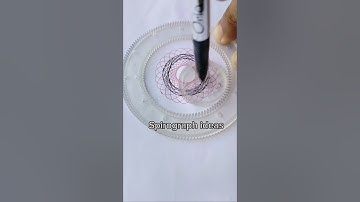 Spirograph ideas #shorts #asmr #art #spirograph  #drawing #satisfying video #viral
