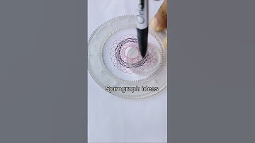 Spirograph ideas #shorts #asmr #art #spirograph  #drawing #satisfying video #viral