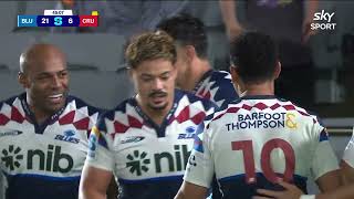 Blues vs. Crusaders - Extended Match Highlights Super Rugby Pacific Rd 5