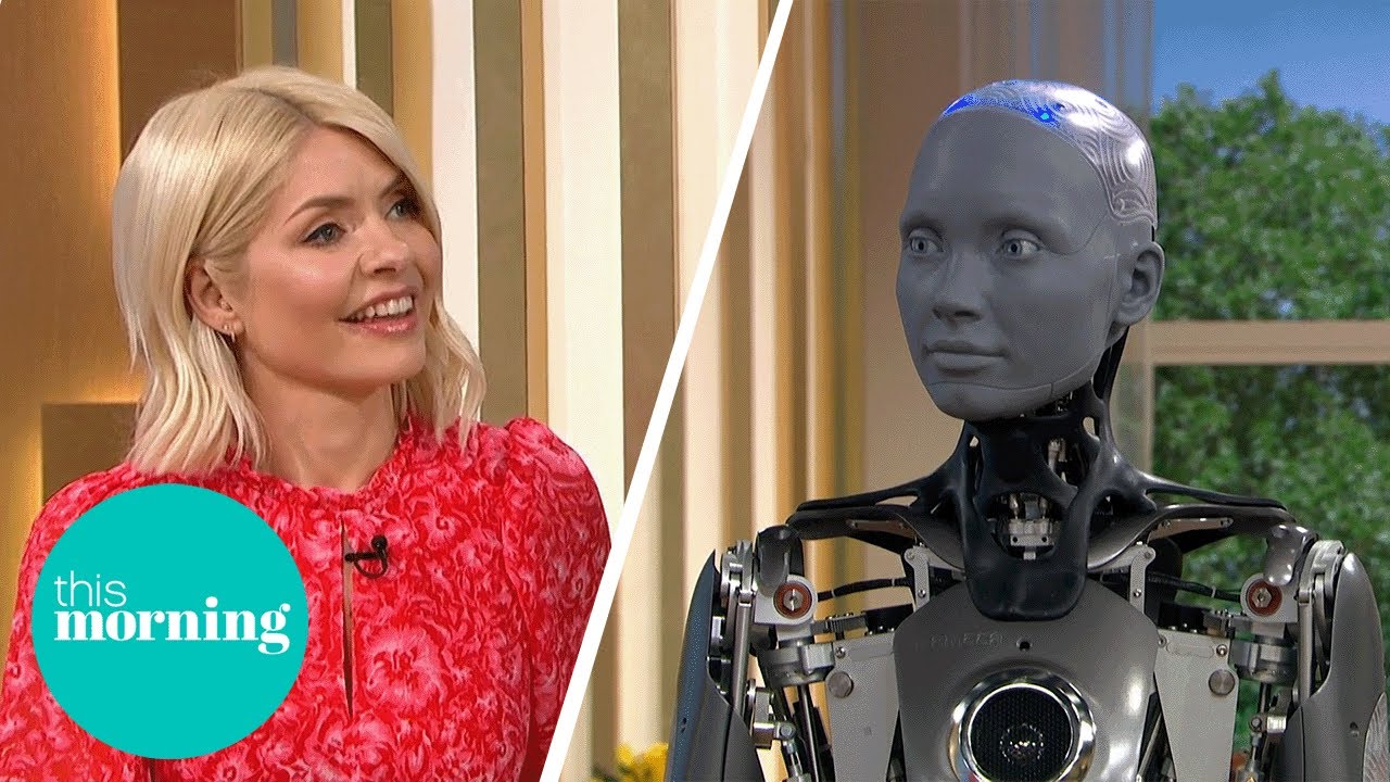 Meet Ameca! The World's Most Advanced Robot | This Morning - YouTube